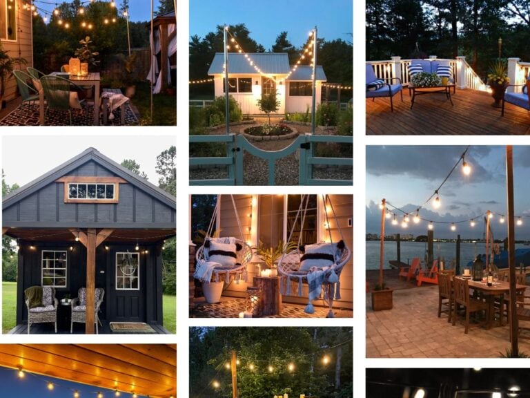 20 Easy Ways to Hang String Lights