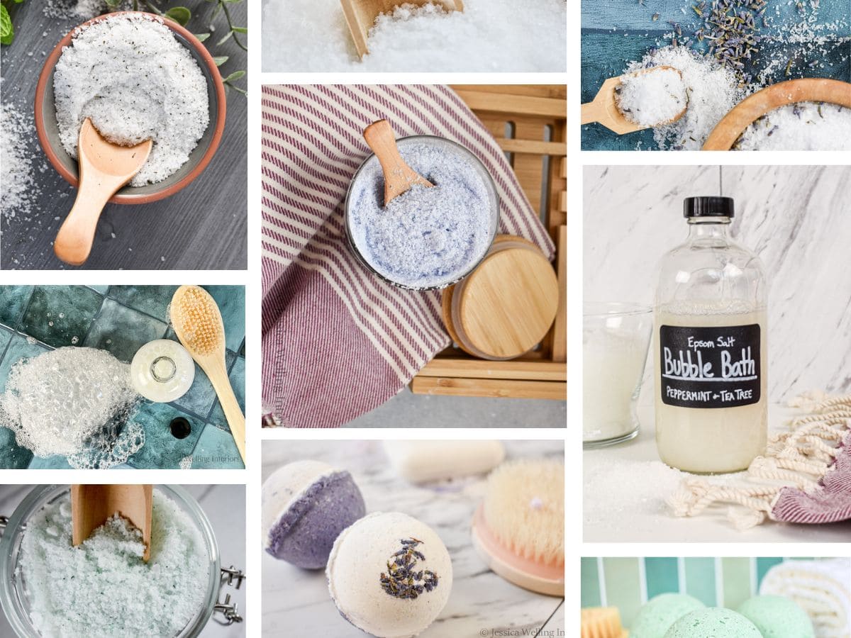 12 Easy Homemade Bath Products!