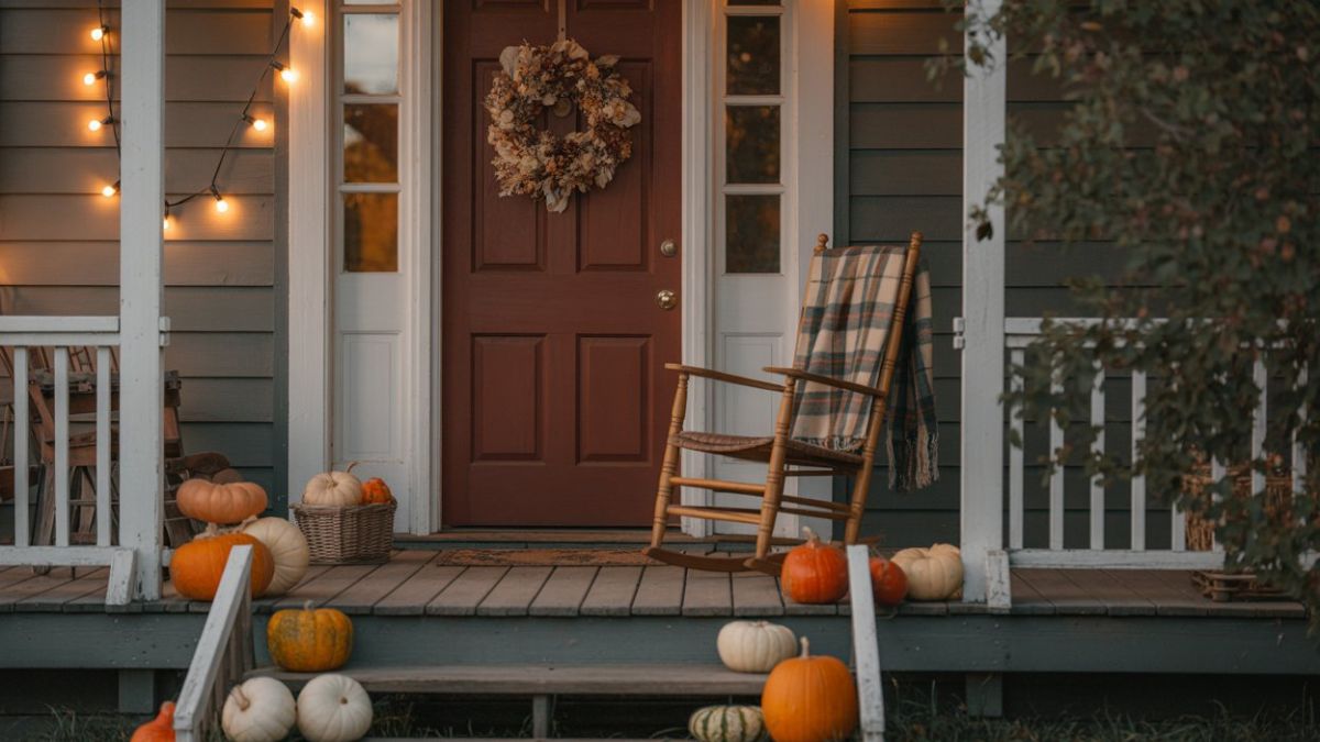 20 Fall Front Porch Decor Ideas For A Warm & Inviting Autumn Entryway