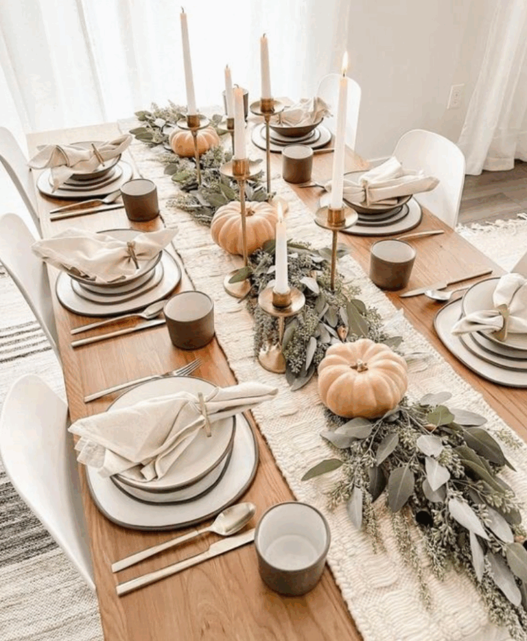 25 Inspiring Thanksgiving Tablescapes Ideas for a Beautiful Holiday ...