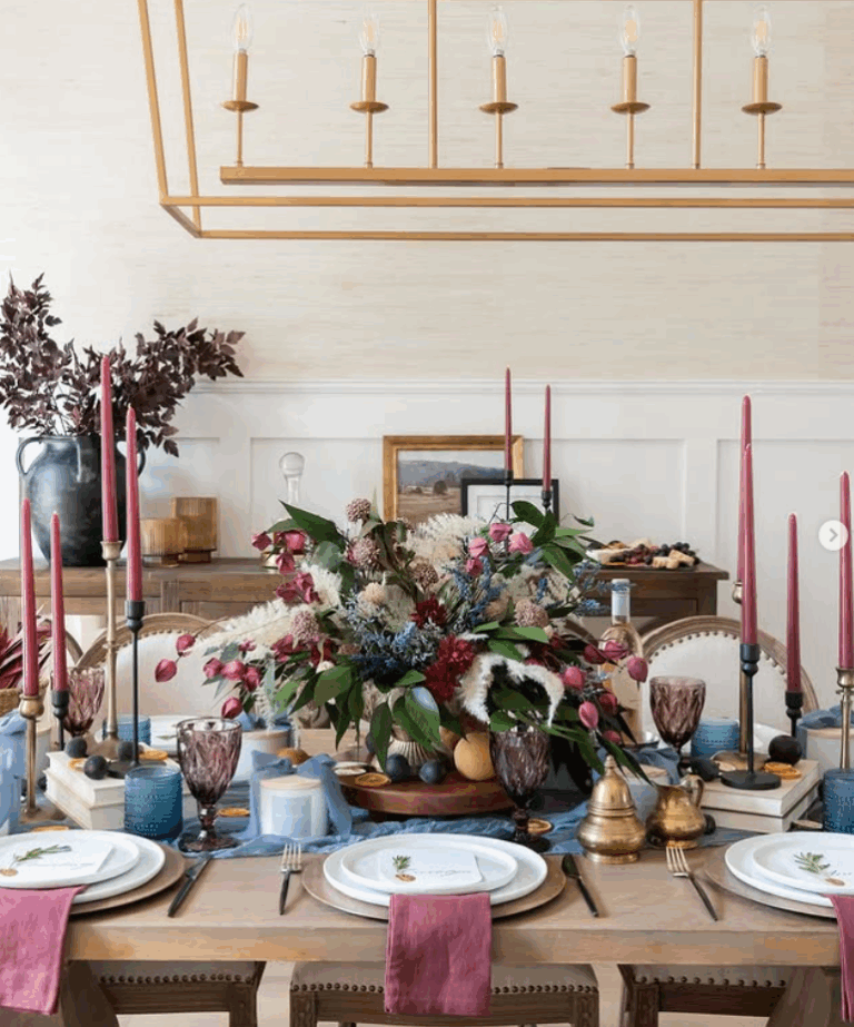 25 Inspiring Thanksgiving Tablescapes Ideas for a Beautiful Holiday ...