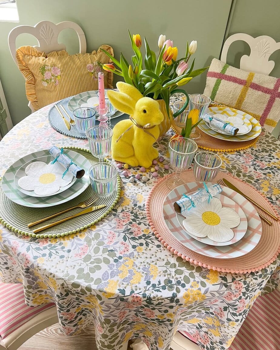 15 Easy Easter Brunch Table Settings To Wow Your Guests - Jessica ...