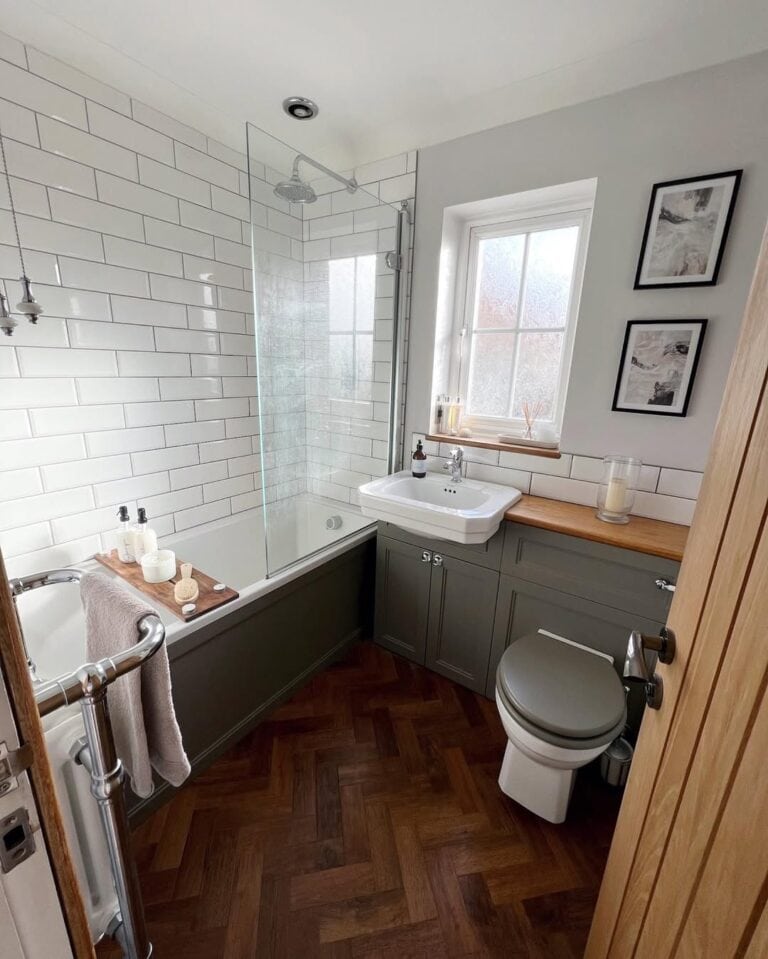 15 Small Full Bathroom Ideas That Make Every Square Foot Work Harder ...